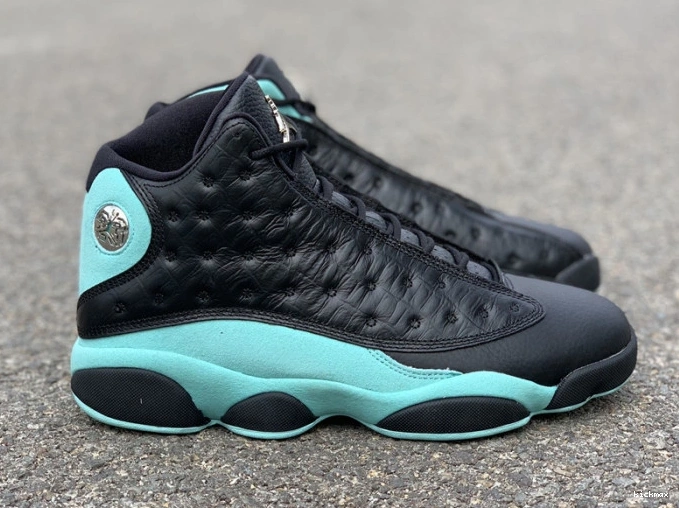 Rep Black Air Island Green Jordan 13 Retro 414571-030 0717